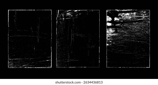Grunge Urban Backgrounds set.Texture Vector.Dust Overlay Distress Grain ,Simply Place illustration over any Object to Create grungy Effect .abstract,splattered , dirty, texture for your design.

