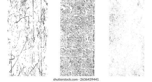 Grunge Urban Backgrounds set.Texture Vector.Dust Overlay Distress Grain ,Simply Place illustration over any Object to Create grungy Effect .abstract,splattered , dirty, texture for your design. eps 10
