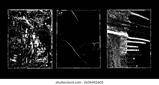 Grunge Urban Backgrounds set.Texture Vector.Dust Overlay Distress Grain ,Simply Place illustration over any Object to Create grungy Effect .abstract,splattered , dirty, texture for your design.