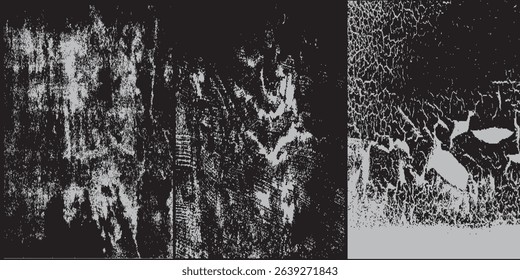 Grunge Urban Backgrounds set.Texture Vector.Dust Overlay Distress Grain ,Simply Place illustration over any Object to Create grungy Effect .abstract,splattered , dirty, texture for your design. Eps10