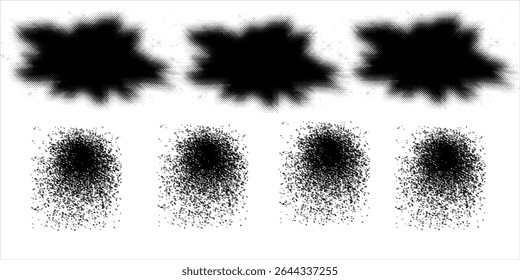 Grunge Urban Backgrounds set.Texture Vector.Dust Overlay Distress Grain ,Simply Place illustration over any Object to Create grungy Effect .abstract,splattered , dirty, texture for your design. vector