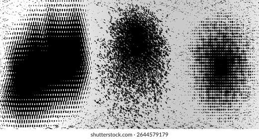 Grunge Urban Backgrounds set.Texture Vector.Dust Overlay Distress Grain ,Simply Place illustration over any Object to Create grungy Effect .abstract,splattered , dirty, texture for your design. vector