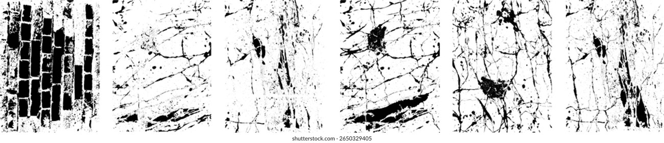 Grunge Urban Backgrounds set.Texture Vector.Dust Overlay Distress Grain ,Simply Place illustration over any Object to Create grungy Effect .abstract,splattered , dirty, texture for your design.
