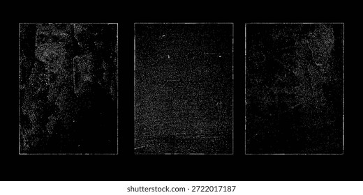 Conjunto de fondos Urbanas de grunge. Vector de textura. Superposición de polvo Grano de angustia, simplemente coloque la ilustración sobre cualquier objeto a Create efecto grungy. abstracto, salpicado, sucio, textura para su diseño. 