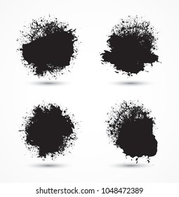 Grunge Urban Background.Stain Texture Vector.Dust Overlay Distress Grain ,Simply Place illustration over any Object to Create grungy Effect .abstract,splattered , dirty,poster for your design. 