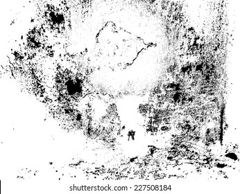 Grunge Urban Background.Texture Vector.Dust Overlay Distress Grain ,Simply Place illustration over any Object to Create grungy Effect .abstract,splattered , dirty,poster for your design.