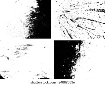 Grunge Urban Background.Texture Vector.Dust Overlay Distress Grain ,Simply Place illustration over any Object to Create grungy Effect .abstract,splattered , dirty,poster for your design.