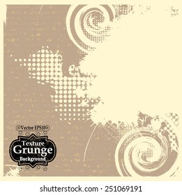 Grunge Urban Background.Texture Vector.Dust Overlay Distress Grain ,Simply Place illustration over any Object to Create grungy Effect .abstract,splattered , dirty,poster for your design.