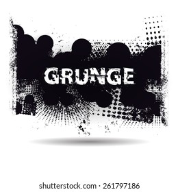 Grunge Urban Background.Texture Vector.Dust Overlay Distress Grain ,Simply Place illustration over any Object to Create grungy Effect .abstract,splattered , dirty,poster for your design. 