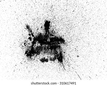 Grunge Urban Background.Texture Vector.Dust Overlay Distress Grain ,Simply Place illustration over any Object to Create grungy Effect .abstract,splattered , dirty,poster for your design. 