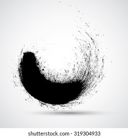 Grunge Urban Background.Texture Vector.Dust Overlay Distress Grain ,Simply Place illustration over any Object to Create grungy Effect .abstract,splattered , dirty,poster for your design. 