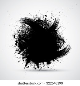 Grunge Urban Background.Texture Vector.Dust Overlay Distress Grain ,Simply Place illustration over any Object to Create grungy Effect .abstract,splattered , dirty,poster for your design.