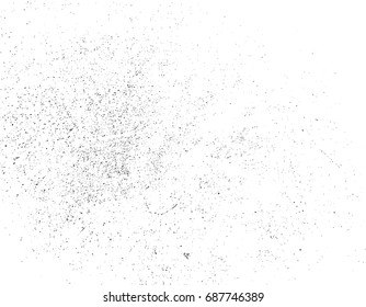 Grunge Urban Background.Texture Vector.Dust Overlay Distress Grain ,Simply Place illustration over any Object to Create grungy Effect .abstract,splattered , dirty,poster for your design.  - Shutterstock ID 687746389