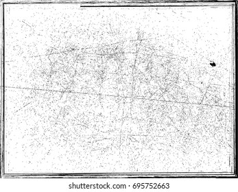 Grunge Urban Background.Texture Vector.Dust Overlay Distress Grain ,Simply Place illustration over any Object to Create grungy Effect .abstract,splattered ,,poster with border frame for your design. 