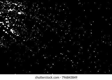 Grunge urban textured background. Sparkle dust overlay, glitter distress grain. Template to create grungy dusty abstract effect on the card or flyer. Dirty vintage poster surface. Vector.