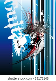 grunge urban vector illustration