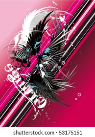 grunge urban vector illustration