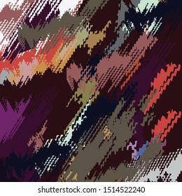 Grunge Urban Vector Texture Template. Easy To Create Abstract Dotted, Scratched, Vintage Effect With Noise And Grain
