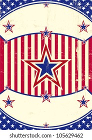 Grunge US Background. A patriotic background for you