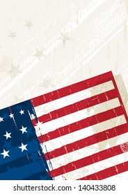 grunge usa background, vector illustration