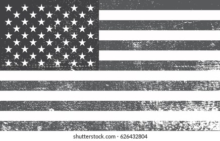 Grunge USA Flag.American Flag Background.