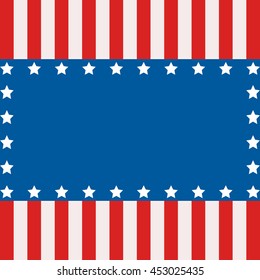 Grunge USA style background   great for 4 july