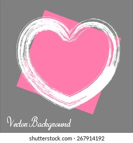 Grunge Valentine's Day Banner
