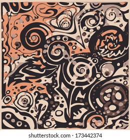 Grunge vector abstract texture background