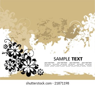 Grunge vector background