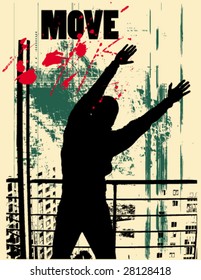 grunge vector background