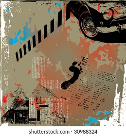 grunge vector background