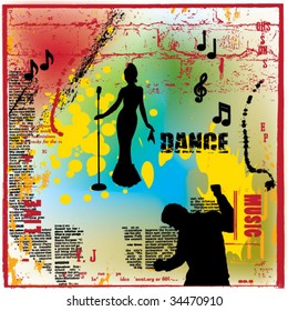 grunge vector background