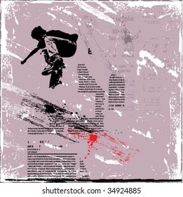 grunge vector background
