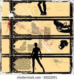 grunge vector background