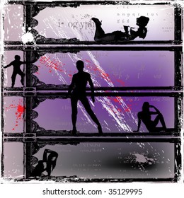 grunge vector background