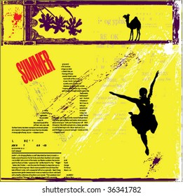 grunge vector background