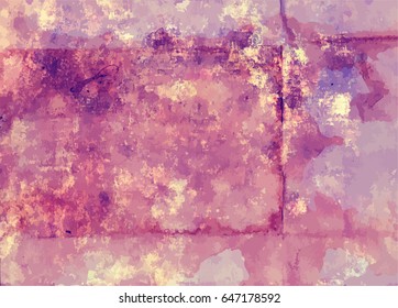 Grunge Vector Background Art Style Editable Vintage Style Retro Distressed Texture. Great Design Element Backdrop For Your Grungy Projects