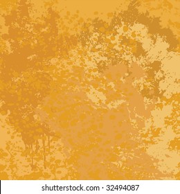 Grunge vector background in autumn colors