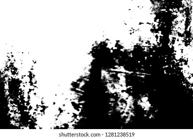 Grunge vector background. Black distressed backdrop.