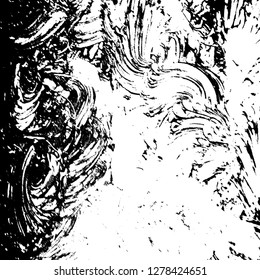 Grunge vector background. Black overlay backdrop.