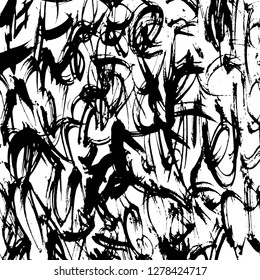 Grunge vector background. Black overlay backdrop.