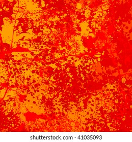 Grunge vector background in bright colors