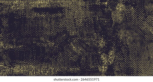 Grunge vector background. Dirty artistic design element, box, frame or background  for text. Halftone texture. Grunge rough edges. Old wall. Grainy backdrop.