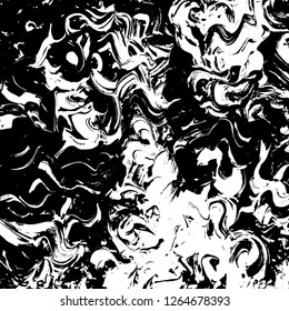 Grunge vector background. Distressed black backdrop