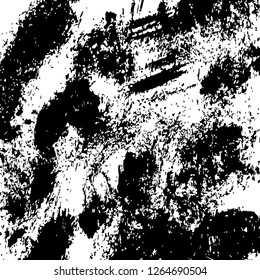Grunge vector background. Distressed black backdrop.  