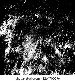 Grunge vector background. Distressed black backdrop.