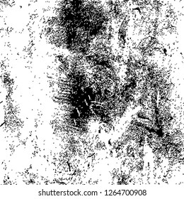 Grunge vector background. Distressed black backdrop.