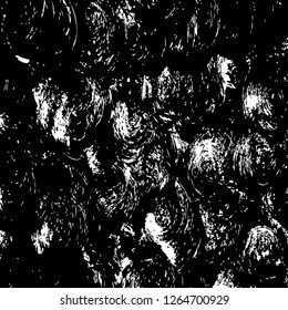Grunge vector background. Distressed black backdrop.