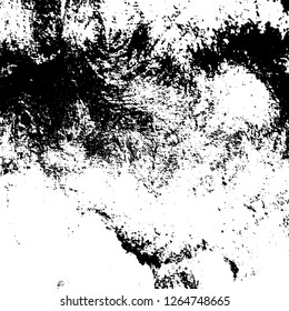 Grunge vector background. Distressed black backdrop.