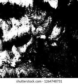 Grunge vector background. Distressed black backdrop.